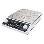 QIUSUO Multi Position Hotplate Stirrer 4 Digital Multi-position Hot Plate Stirrer with LCD Liquid Crystal Display Number of Stirring Points 4 Plate Material 304 Stainless Steel