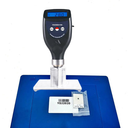 QIUSUO Screen Tension Meter Screen Tension Gauge with Measurement Range 7~20N/cm Fiducial Error 5% Resolution 0.1 Diaplay Range 0~25N/cm High Accuracy for General Wire Mesh Tension and Steel Mesh Tension Measurement