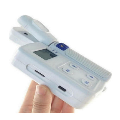 QIUSUO Chlorophyll Analyzer Chlorophyll Content Meter with Measurement Range 0.0-99.9 SPAD Measurement Area 2mm * 3mm 2GB SD Card Data Storage Measurement Interval 3s for Measuring Chlorophyll Content