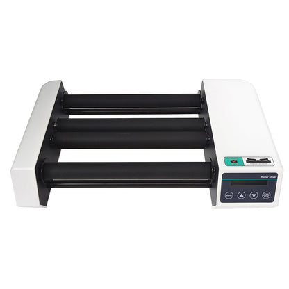 QIUSUO Lab Tube Roller Mixer 4 Roller Tubes Mixer Test Tube Roller Mixer with Specs φ45 to 100mm Speed 20 to 80rpm Max Capacity 1L Reagent Bottle * 2 / 2kg Horizontal Rolling Power 25W Brushless Motor Timing Function Adjustable Speed Roller Length 28cm