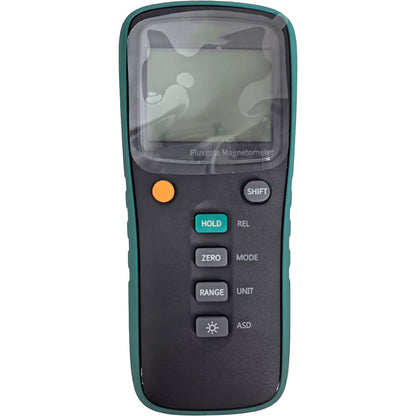 QIUSUO Handheld Uniaxial Fluxgate Magnetometer Magnetic EMF Gauss Meter with Accuracy 2% Range 0~2000μT Measuring Range 0~2000μT High Sensitivity High Linearity Low Drift Fluxgate Sensor