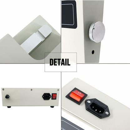 QIUSUO Digital Tablet Hardness Tester Tablet Hardness Test Apparatus with N/KG Conversion by One-Button Hardness Range (2～200) N/(0.2～20) kg Hardness Accuracy ±1.5%