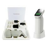 QIUSUO Digital Colorimeter Color Measurement Tool with Aperture 6mm Visual Observation Method D/8 SCI Wavelength Range 400-700nm Reflectance Determination Range 0-200% for Coating Ceramic Plastic Paint Measurement