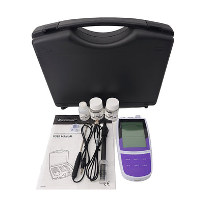 QIUSUO Portable Silver Ion Meter Ag Ion Meter with Standard Calibration Fluid Accuracy ±1% F.S. Range 0.01 to 107900 ppm Range -1999.9 to 1999.9 mV Calibration Solutions 0.001/0.01/0.1/1/10/100/1000/10000