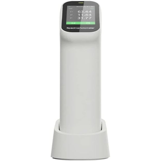 QIUSUO Three Calibers Colorimeter Laboratory Colorimeter with Wavelength Range 400-700nm Measuring Aperture 3mm 6mm 11mm Camera Measurement Observation Method Auto Calibration LED+UV Light Source