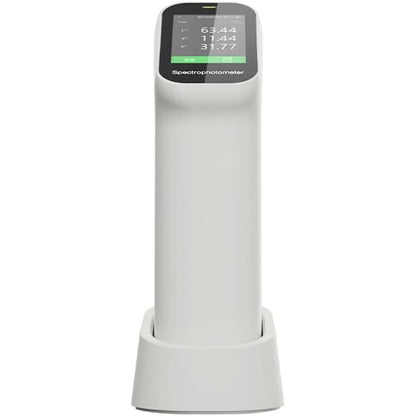 QIUSUO Three Calibers Colorimeter Laboratory Colorimeter with Wavelength Range 400-700nm Measuring Aperture 3mm 6mm 11mm Camera Measurement Observation Method Auto Calibration LED+UV Light Source