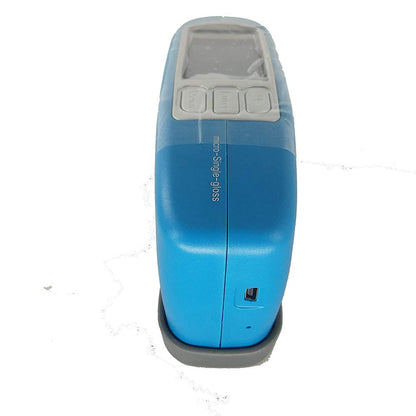 QIUSUO Glossmeter 60 Degree Gloss Meter Single Angle Gloss Meter with Measurement 0-1000Gu for Paint Plastic Metal Ceramics Building Materials Large Battery Capacity