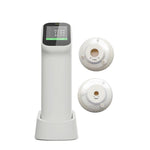 QIUSUO Double Calibers Colorimeter Color Meter Touch Screen Colorimeter for Coating Ceramic Plastic Paint Measurement with Aperture 6mm 11mm Camera Function Visual Observation Method D/8 SCI Observer 2° 10°