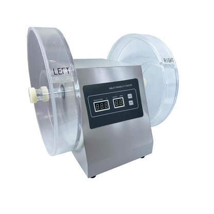 QIUSUO Tablet Friability Test Apparatus Friability Machine with Automatically Preset Speed and Lap Parameters Number of Turntable Cylinders 2 Inner Diameter of Turntable Cylinder Φ286mm