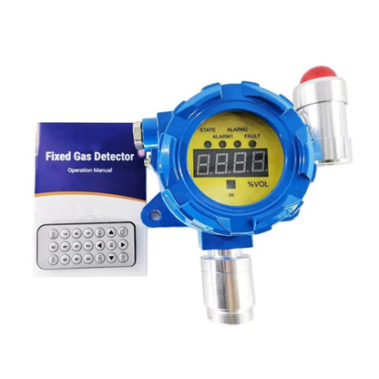 QIUSUO Wall-mounted Nitrogen Gas Detector N2 Monitor with Resolution 0.1vol Accuracy ≦ 5% F.S. Measuring Range70%- 100%vol for Combustible and Toxic Gas Leakage Detection Test High Precision
