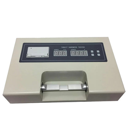 QIUSUO Automatic Tablet Hardness Tester Portable Tablet Hardness Tester with Built-in Printer Hardness Range 2～200N Accuracy ±1.5% Automatic Statistic Printing for Detecting Tablet Breaking Hardness