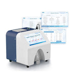 QIUSUO Dual Pump Milk Analyzer Dairy Composition Analyzer with Built-in Automatic Cleaning Function Thermal Printer for Fat Protein Lactose Non-fat Solid Density Water Content Ice Point Ash pH Value Conductivity Milk Temperature