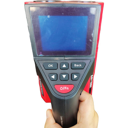 QIUSUO Integrated Rebar Detector Rebar Locating Equipmen twith Thickness Testing Section Scanning and Grid Scanning Data Storage Function Bar Diameter Φ6mm～Φ50mm USB Interface for Measure Steel Protective Layer Thickness
