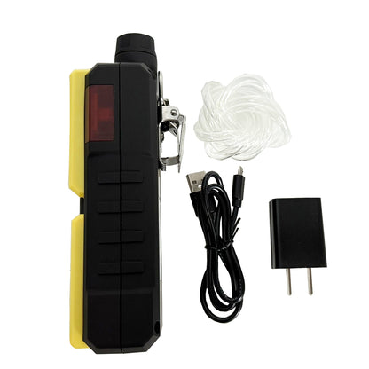 QIUSUO Chlorine Detector Handheld CL2 Gas Detector with Measuring Range 0-50ppm Resolution 0.1ppm Accuracy ≦±5% F.S. Explosion-Proof Grade Ex Ib IIBT4 Gb 1200pcs Data Storages Sound Light and Vibration Alarms