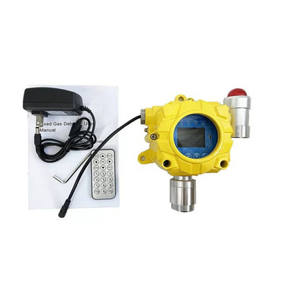 QIUSUO NH3 Detector Wall-mounted Ammonia Monitor with L-alarm 20 ppm H-alarm 50 ppm Range 0-100ppm Resolution 1ppm Accuracy ≦ 5% F.S Advanced Micro-Power Technology Sensors ABS Material Waterproof