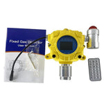 QIUSUO H2 Gas Detector Monitor Hudrogen Concentration Measurement with Range 0-1000ppm Resolution 1ppm L-Alarm 50ppm H-Alarm 150ppm Explosion-Proof Water-Proof