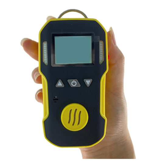 QIUSUO Nitrogen Gas Detector Digital N2 Detector with  Range 70%- 100%vol Resolution 0.1vol Accuracy ≦ 5% F.S Industrial-Grade Sensor Combustible and Toxic Gas Leakage Detection Test