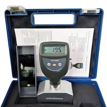 QIUSUO Screen Tension Meter Digital Screen Printing Tension Meter with Measurement Range 7~40N/cm Resolution 0.1 High Accuracy for General Wire Mesh Tension and Steel Mesh Tension Measurement