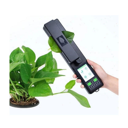 QIUSUO Leaf Area Meter Portable Living Leaf Area Meter with Accuracy ±2% Width Range 0-155mm Length Range 0-2000mm Resolution 0.01cm² No Computer Interface LCD Large Liquid Crystal Display