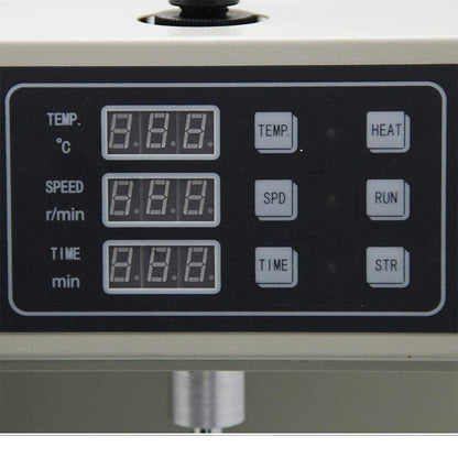 QIUSUO Tablet Dissolution Test Apparatus Tablet Dissolution Testing Instruments with Three Cups and Three Levers One Single Row Timing Range (5～900)min (6 Points) Timing Accuracy ±0.3%