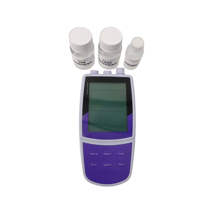 QIUSUO Lead Ion Meters Lead Ion Concentration Tester with Calibration Fluid Range -1999.9 to 1999.9 mV Accuracy ±1% F.S. Backlit LCD Display 2 to 5 Points Calibration Automatic Electrode Diagnosis
