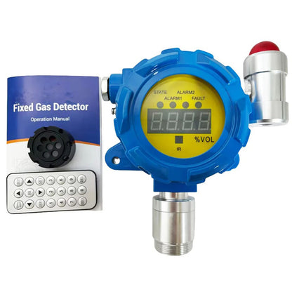 QIUSUO Nitrogen Gas Detector Fixed N2 Detector with  Resolution 0.1vol Accuracy ≦ 5% F.S Range 70%- 100%vol Response time T＜30s  Wall-mounted Installation Method Waterproof
