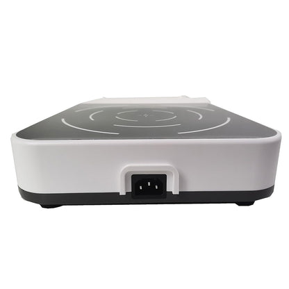 QIUSUO High Capacity Magnetic Stirrers Lab Magnetic Stirrer with Max Stirring Volume 10L Range of RPM 50-1500rpm Speed Regulation Accuracy ±5rpm/min Magnet Size Range 50MM Timing 1min-23h59min