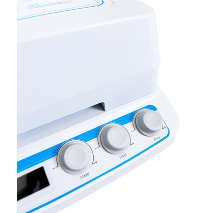 QIUSUO Thermo Microplate Shaker Digital Thermo-shaker for 2 Microplates with Capacity 2 Microtiter Plates or Deep Well Plates Speed Range 100 to 1600rpm Control Accuracy ≤±0.3°C Accuracy Display 0.1℃ Temperature Control Accuracy ≤±0.5°C
