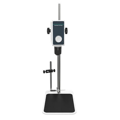 QIUSUO Electric Overhead Stirrer Overhead Mixer with RPM 200-1500rpm Clamping Diameter Range of Drill Chuck 1 - 10 mm Max Amount of Stirring(H2O) 5L Power 20W Brush Motor Overpower Protection