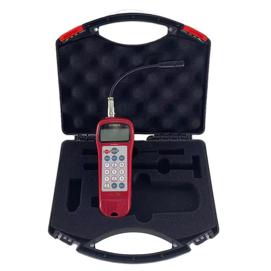 QIUSUO Belt Tension Meter Gauge Tension Meter for Belt with Tension Range 0.01-99900N Frequency Range 10Hz-5000Hz for V-Belt Fabric Covered Belt Toothed Edge Belt Multi-vinged Belt Power Transmission Belt Etc