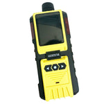 QIUSUO Portable CL2 Detector Portable Chlorine Concentration Testerwith Gas Pump Sampling Method Measuring Range 0-50ppm Resolution 0.1ppm L-Alarm 5ppm H-Alarm 10ppm 32-bit Built-in MCU Accuracy≦±5% F.S. for Petroleum Chemical Environmental Metallurgy