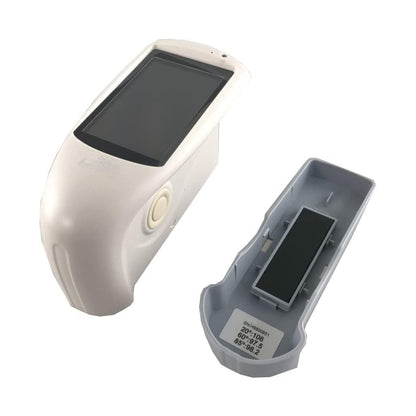 QIUSUO Three Angle Gloss Meter with Display 5 Sets Of Measurement Data Division Value 0.1GU Measuring Range 20°:0~2000GU 60°:0~1000GU 85°:0~160GU Measuring Time 1.0s for Marble Granite Vitrified Polished Tile Pottery Brick and Porcelain Etc