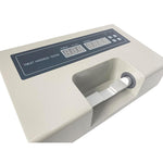 QIUSUO Medical Tablet Hardness Tester Automated Tablet Tester with 2-200N 40mm Electric Pressurized Accuracy ±1.5% Test period 20S/P Automatic Statistic Printing for Detecting Tablet Breaking Hardness