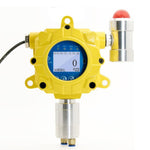 QIUSUO CL2 Gas Detector Fixed Chlorine Gas Detector with Measuring Range 0 to 20ppm L-Alarm 5ppm H-Alarm 10ppm  Resolution 0.1ppm Die-cast Aluminum Shell for Detecting the Concentration of Flammable Gases or Other Toxic and Harmful Gases in the Air
