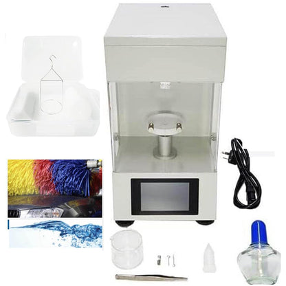 QIUSUO Du Nouy Ring Tensiometer Liquid Surface Tension Meter with Platinum Ring Method Range 0 to 1000mN/m Resolution 0.01mN/m for Ink Printing Cleaning Agent Industry