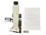 QIUSUO Monocular Refractometer Brix Refractometer with Refractive Index nD 1.3000-1.7000 Accuracy(nD) ±0.0002 Digital Thermometer for Sugar Pharmaceutical Beverage Petroleum Food Chemical Industries