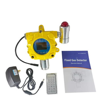 QIUSUO Nitrogen Gas Detector Wall-mounted N2 Detector with Resolution 0.1ppm Range 70%- 100%VOL  Accuracy ≦ 5% F.S for Detection Gas in Refinery Chemical plant LPG station Response time T＜30s