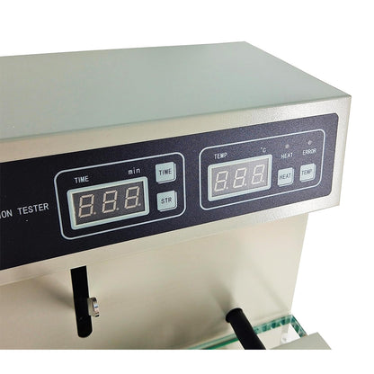 QIUSUO Single Basket Disintegration Tablet Disintegration Testing Instruments with Timing Range (1 to 900) Minutes Temperature Presetting Range (20～45)℃ Automatic Temperature Control Accuracy ±0.5℃