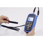 QIUSUO Three-Axis Tesla Meter Digital Triaxial Tesla Meter with Range 2 mT～3000 mT Accuracy 0.5% +/- Polarity Display Unit Switch mT G A/m for Measuring the Magnetic Density value of DC or AC Triaxial Magetic Field