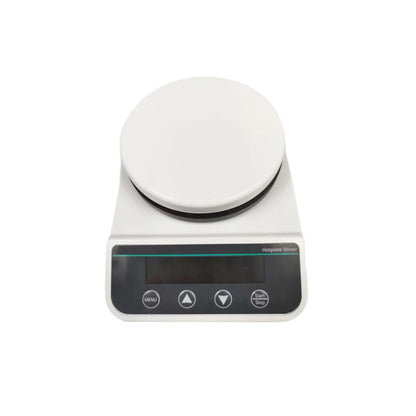 QIUSUO Magnetic Hotplate Stirrers Digital Magnetic Stirrers with Speed Range 50-1500rpm Max Strring Capcacity 2L(H2O) Max Temp of Cpacity 310℃ RPM Increment 10rpm Hot Plate φ135mm Stainless Steel Coating