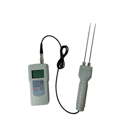 QIUSUO Digital Soil Moisture Meter Tester with Moisture Measurement 0 to 80% Pin Probe for Soil Statistical Function Digital Display and Color Coded