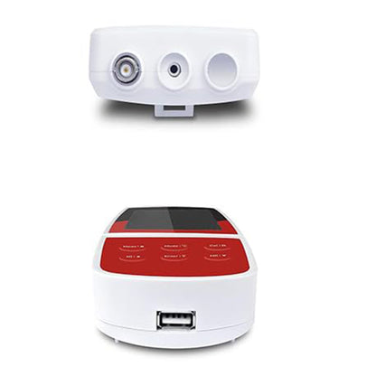 QIUSUO Portable pH and Temperature Meter Analyzer with Calibration Liquids Range -2.00 to 20.00 pH Calibration 1 to 3 points Accuracy ±0.01 pH Range -1999 to 1999 mV Accuracy ±1 mV USB Communication Interface Automatic Temperature Compensation