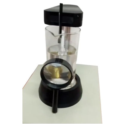 QIUSUO Melting Point Test Apparatus Melting Point Measuring Device with Melting Point Test Accuracy ≯±0.5°C for <200°C ≯±1.0°C for ≥200°C Operating Ambient Temp (15-35)°C Range of Melting Point Test (50-270)°C