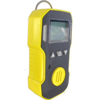 QIUSUO HCN Gas Detector Portable HCN Gas Leak Alarm Monitor with 0-50ppm Resolution 0.1ppm  L-Alarm 5ppm H-Alarm 10ppm Explosive Proof Housing LCD Display