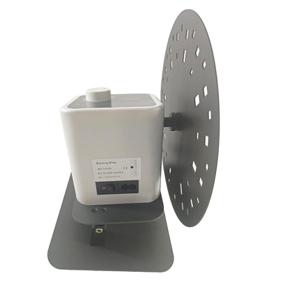 QIUSUO Rotating Mixer Shaker Rotating Tube Mixer with with Rotating Mixer Speed Range 20-80rpm Angle Range 40-80° 2 Models for 360°Rotating/Shaking or Rocking&Rolling Working