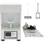QIUSUO Automatic Liquid Interfacial Tension Meter Digital Surface Tension Tester with Du Nouy Ring Method Wilhelmy Plate Method Resolution 0.1mN/m Test Range 0－1000mN/m for Interfacial Tension Measurements
