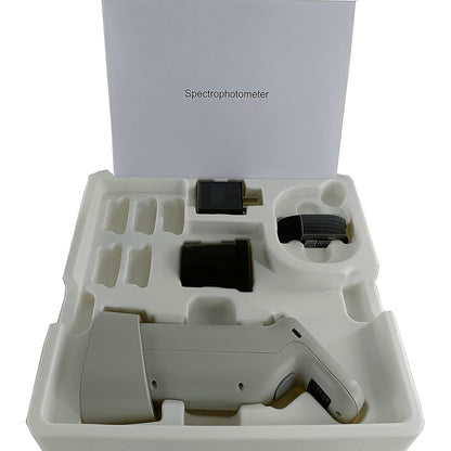 QIUSUO Dual Apertures Color Meter Colorimeters Color Measurement with Repeatability ΔE*ab≤ 0.03 Measuring Aperture Φ11mm Φ6mm Camera Framing and Positioning PC-Based Colour Management System