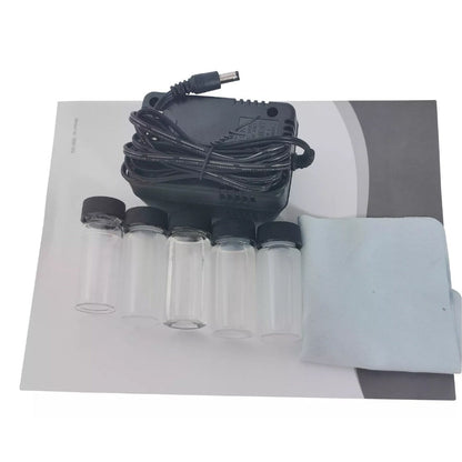 QIUSUO Turbidity Testing Equipment Benchtop Nephelometer Turbidimeter with 7 Point Calibration Range 0 to 2000 NTU/FNU 0 to 500 EBC 0 to 9999 ASBC Accuracy ±2% 4 PCS Liquid Calibration Solutions Suspended Particle Test