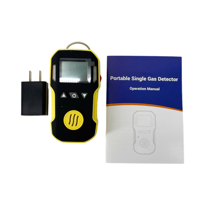QIUSUO Hydrogen Fluoride Detector Portable HF Detector with Resolution 0.1ppm Range 0-10ppm L-alarm 3ppm H-alarm 5ppm Water-proof  Accuracy≦ 5% F.S Response time T＜30s