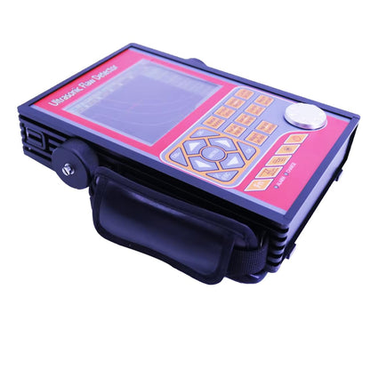 QIUSUO Ultrasonic Flaw Detector Ultrasonic Flaw Detection Equipment with Range 1000-15000m/s Velocity 1000 to 20000m/s Frequency 20-2000Hz B scan AWS D1.1 15G Large Data Storage Function